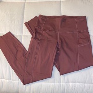 Lululemon Fast and Free High-Rise Tight. 25”.